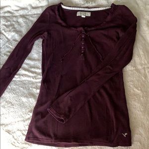 AE Adorable purple top